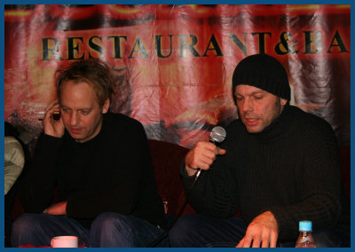 Camouflage - Press-conference in Moscow (10.12.06, «Tunnel» restaurant)