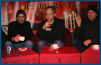 Camouflage - Press-conference in Moscow (10.12.06, «Tunnel» restaurant)