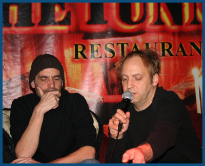 Camouflage - Press-conference in Moscow (10.12.06, «Tunnel» restaurant)