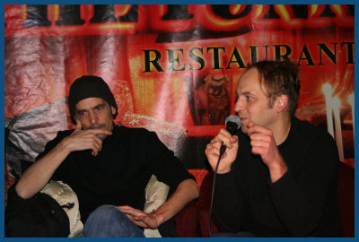 Camouflage - Press-conference in Moscow (10.12.06, «Tunnel» restaurant)