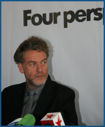 «Four perspectives by Anton Corbijn» press-conference (Moscow, 20.03.08)