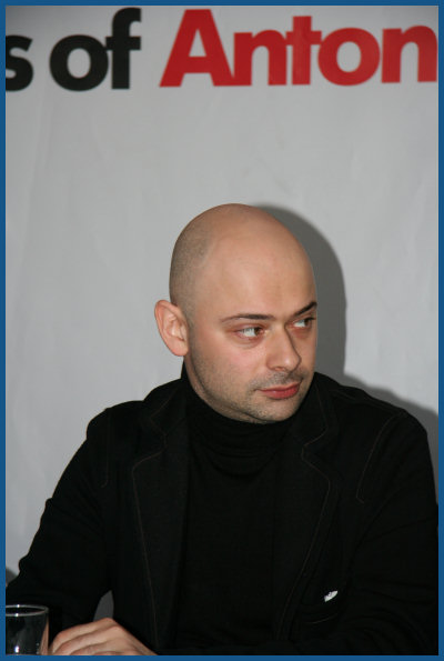 «Four perspectives by Anton Corbijn» press-conference (Moscow, 20.03.08)