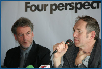«Four perspectives by Anton Corbijn» press-conference (Moscow, 20.03.08)