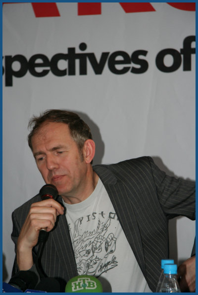 «Four perspectives by Anton Corbijn» press-conference (Moscow, 20.03.08)
