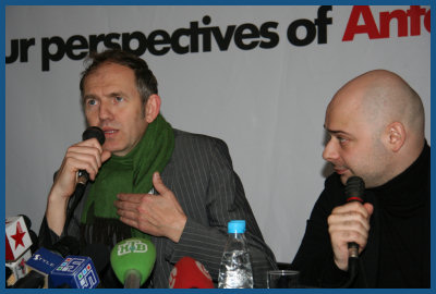 «Four perspectives by Anton Corbijn» press-conference (Moscow, 20.03.08)