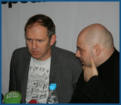 «Four perspectives by Anton Corbijn» press-conference (Moscow, 20.03.08)