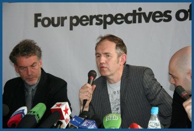 «Four perspectives by Anton Corbijn» press-conference (Moscow, 20.03.08)