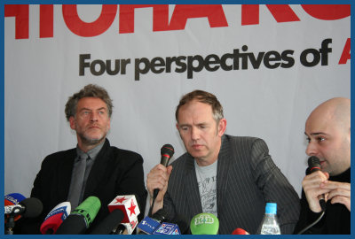 «Four perspectives by Anton Corbijn» press-conference (Moscow, 20.03.08)