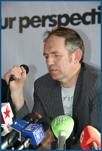 «Four perspectives by Anton Corbijn» press-conference (Moscow, 20.03.08)