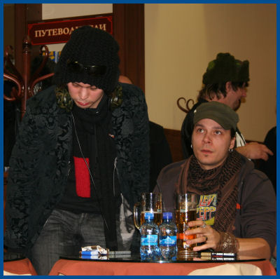 Him & The Rasmus - Autograph session in Moscow (03.02.06, «Soyuz»)