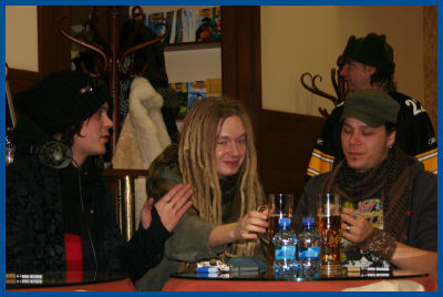 Him & The Rasmus - Autograph session in Moscow (03.02.06, «Soyuz»)