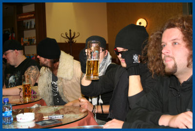 Him & The Rasmus - Autograph session in Moscow (03.02.06, «Soyuz»)