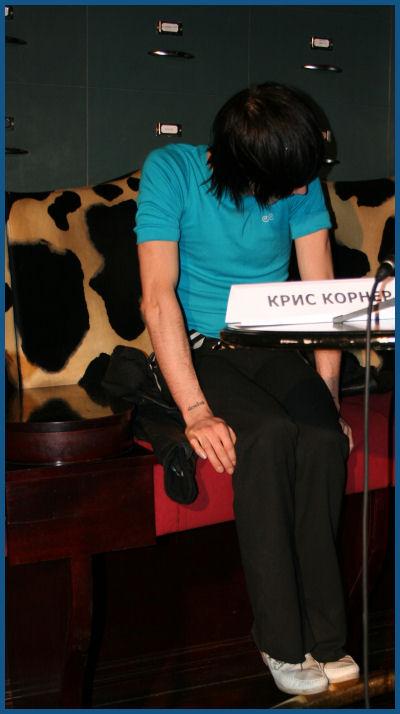 I Am X - Press-conference in Moscow (24.03.06, «16 tons»)