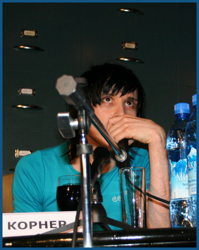 I Am X - Press-conference in Moscow (24.03.06, «16 tons»)