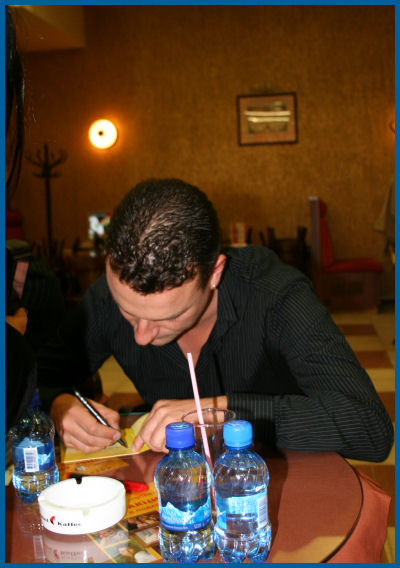 Melotron - Autograph session in Soyuz (Moscow 08.10.05)