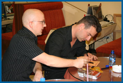 Melotron - Autograph session in Soyuz (Moscow 08.10.05)