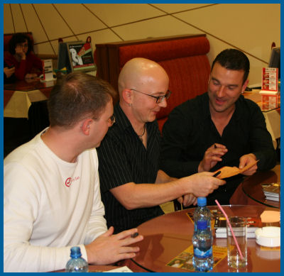 Melotron - Autograph session in Soyuz (Moscow 08.10.05)