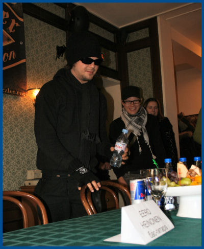 The Rasmus - Press-conference in Moscow (03.02.06, «Bobby Dazzler» Pub)