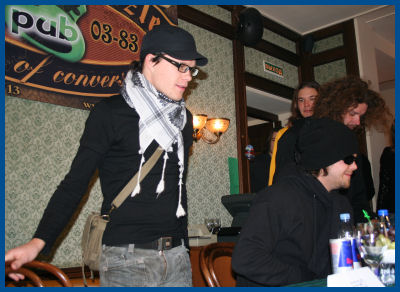 The Rasmus - Press-conference in Moscow (03.02.06, «Bobby Dazzler» Pub)