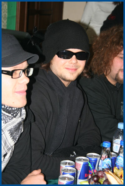 The Rasmus - Press-conference in Moscow (03.02.06, «Bobby Dazzler» Pub)