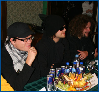 The Rasmus - Press-conference in Moscow (03.02.06, «Bobby Dazzler» Pub)