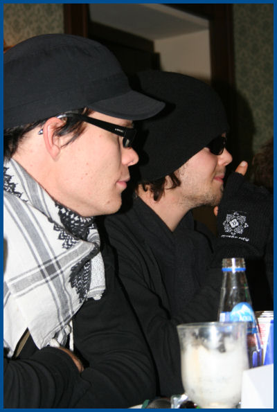 The Rasmus - Press-conference in Moscow (03.02.06, «Bobby Dazzler» Pub)