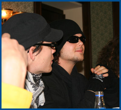 The Rasmus - Press-conference in Moscow (03.02.06, «Bobby Dazzler» Pub)