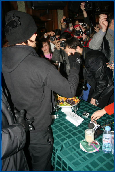 The Rasmus - Press-conference in Moscow (03.02.06, «Bobby Dazzler» Pub)