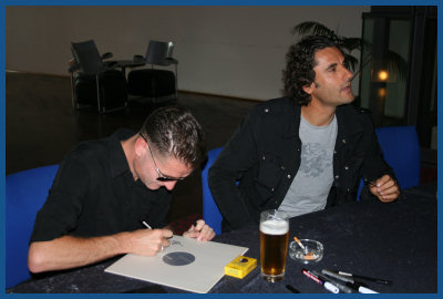 Fixmer / McCarthy - Autograph session at Wave Gotik Treffen 2007 (28.05.07, Cinestar)