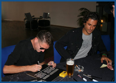 Fixmer / McCarthy - Autograph session at Wave Gotik Treffen 2007 (28.05.07, Cinestar)