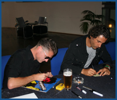 Fixmer / McCarthy - Autograph session at Wave Gotik Treffen 2007 (28.05.07, Cinestar)