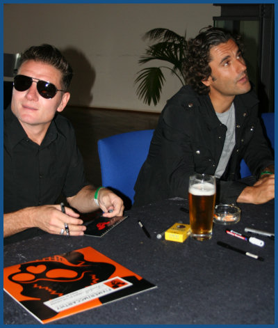 Fixmer / McCarthy - Autograph session at Wave Gotik Treffen 2007 (28.05.07, Cinestar)