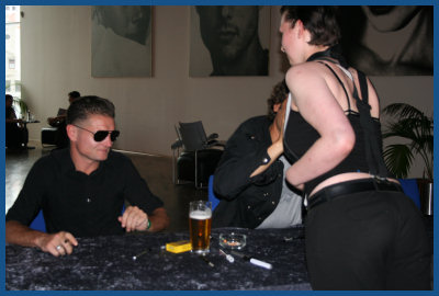 Fixmer / McCarthy - Autograph session at Wave Gotik Treffen 2007 (28.05.07, Cinestar)
