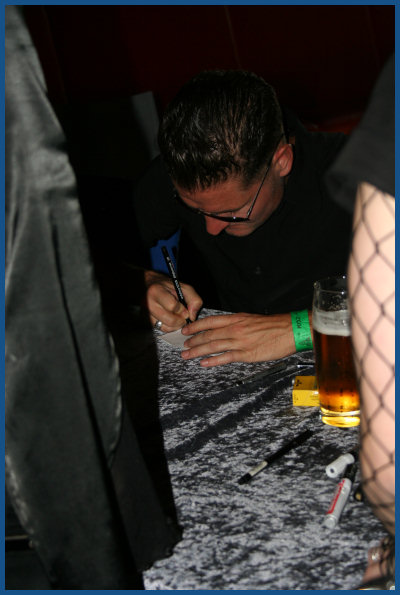 Fixmer / McCarthy - Autograph session at Wave Gotik Treffen 2007 (28.05.07, Cinestar)