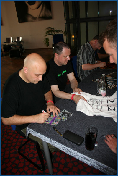 Front 242 - Autograph session at Wave Gotik Treffen 2007 (26.05.07, Cinestar)