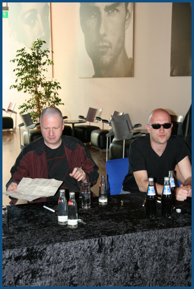 32 Crash - Autograph session at Wave Gotik Treffen 2008 (09.05.08, Cinestar)