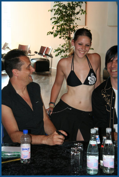 Die Krupps - Autograph session at Wave Gotik Treffen 2008 (12.05.08, Cinestar)