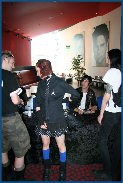 Die Krupps - Autograph session at Wave Gotik Treffen 2008 (12.05.08, Cinestar)