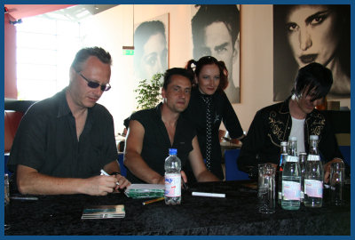 Die Krupps - Autograph session at Wave Gotik Treffen 2008 (12.05.08, Cinestar)