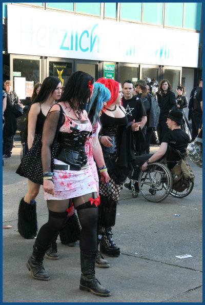 People of Wave Gotik Treffen 2008 (9-12.05.08, Leipzig, Germany)
