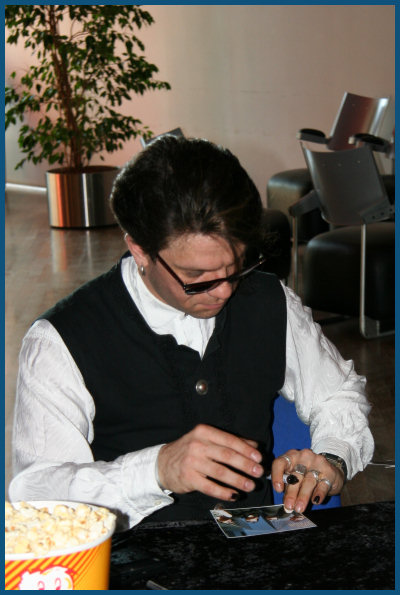 Welle:Erdball - Autograph session at Wave Gotik Treffen 2008 (11.05.08, Cinestar)