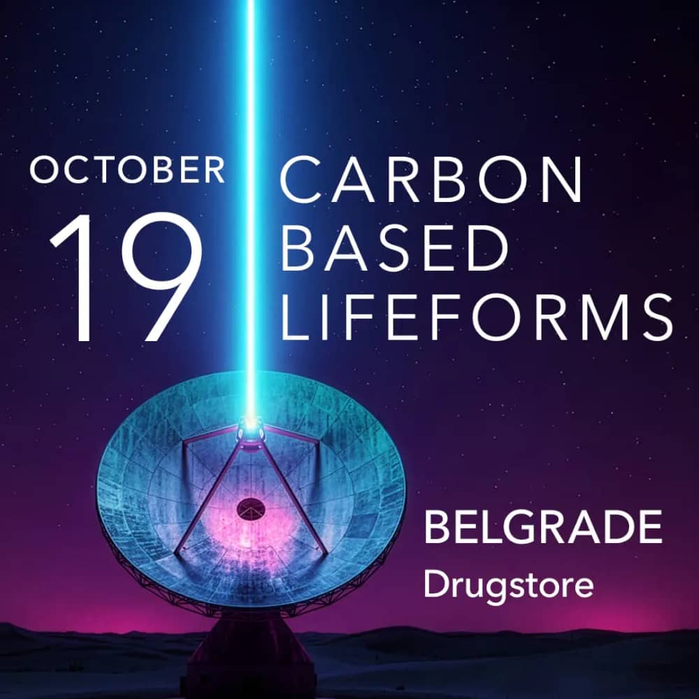Carbon Based Lifeforms - live in Belgrade (19.10.2026 Drugstore Beograd) Carbon Based Lifeforms - live in Belgrade (19.10.2026 Drugstore Beograd)