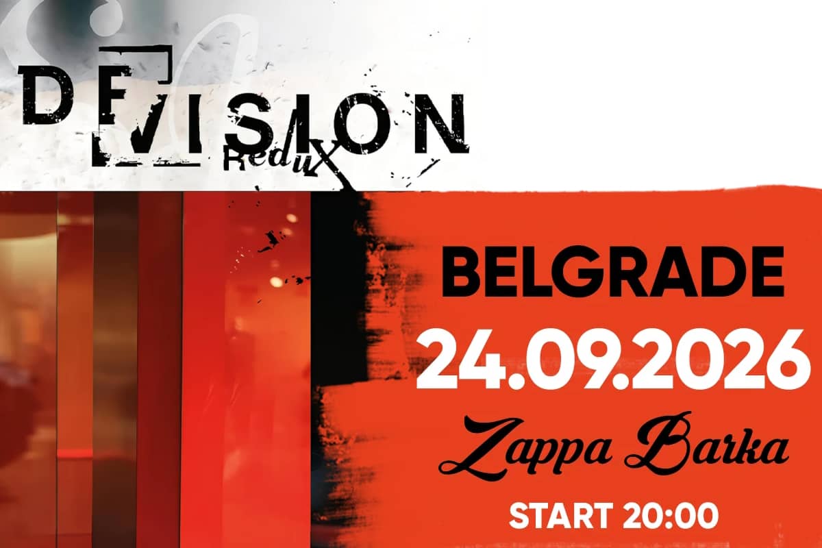 DeVision Redux - live in Belgrade (24.09.2026 Zappa Barka)