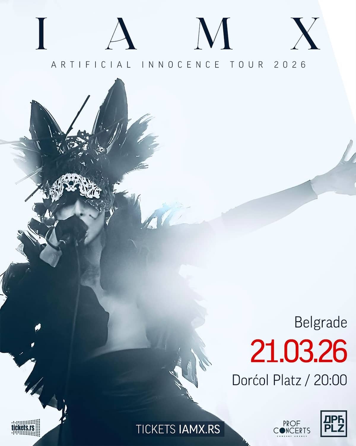 IAMX - live in Belgrade (21.03.2026 Dorćol Platz)