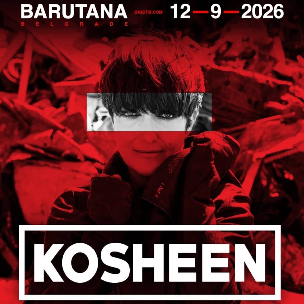 Kosheen - live in Belgrade (12.09.2026 Barutana)