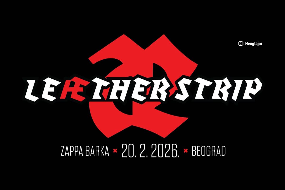 Leæther Strip - live in Belgrade (20.02.2026 Zappa Barka)