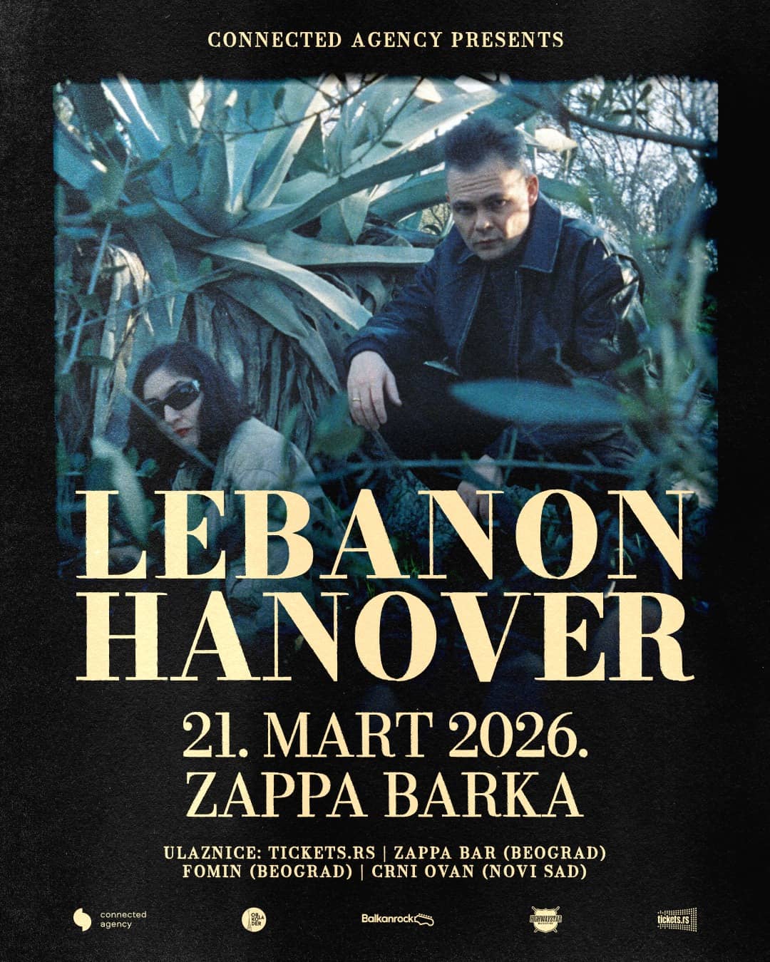 Lebanon Hanover - live in Belgrade (21.03.2026 Zappa Barka)