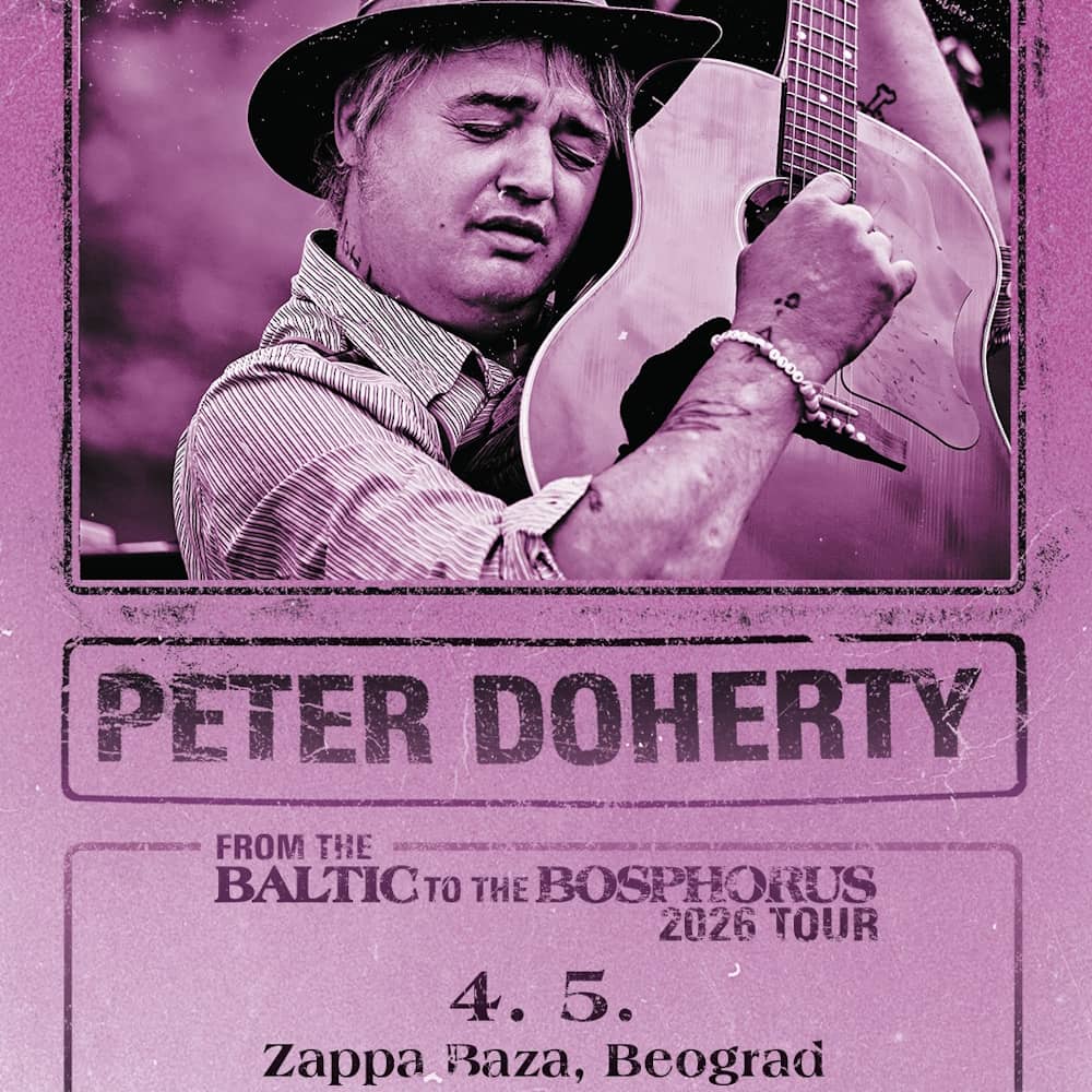 Peter Doherty - концерт в Белграде (07.05.2026 Zappa Barka)
