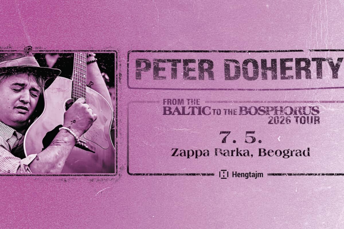 Peter Doherty - концерт в Белграде (07.05.2026 Zappa Barka)