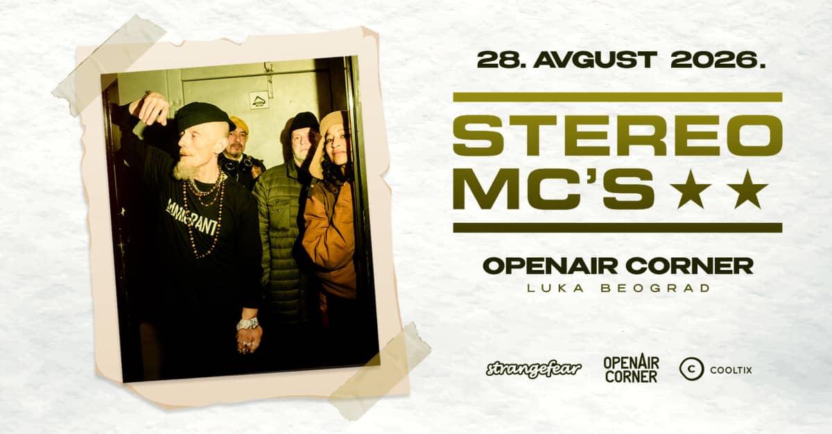 Stereo MC's - live in Belgrade (28.08.2026 Luka Beograd)